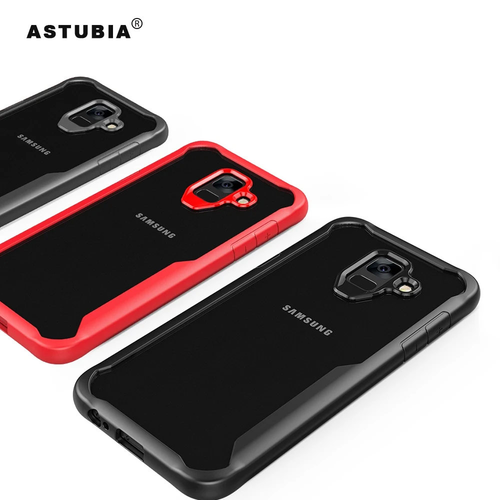 Чехлы для телефонов Samsung A6 2018 чехол Galaxy Plus прозрачная задняя крышка |