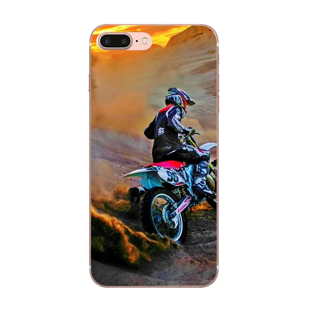 Мягкий чехол для Apple iPhone 4 4S 5 5C 5S SE 6 6S 7 8 Plus X XS Max XR Motocross Camo|Чехлы-накладки| |