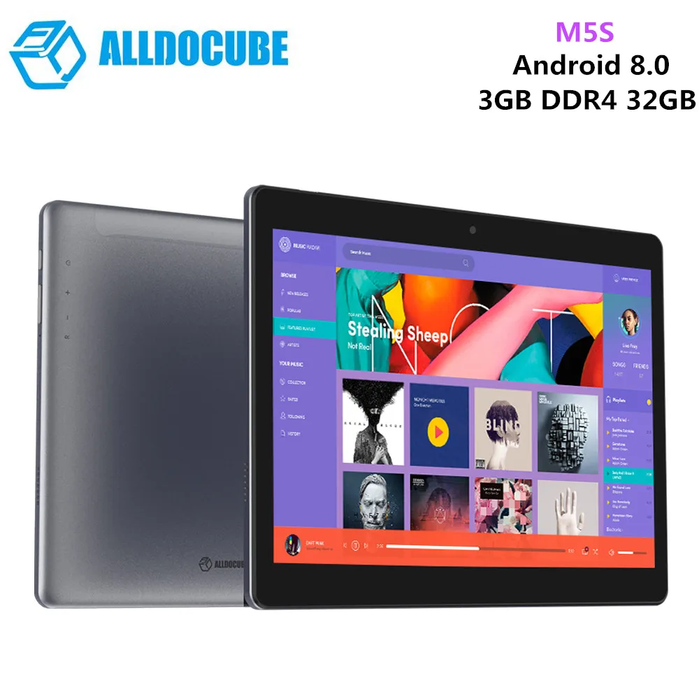 Оригинальный ветвью ALLDOCUBE и M5S 4G планшетный ПК с системой андроида 8 0 10 1 ''MTK X20