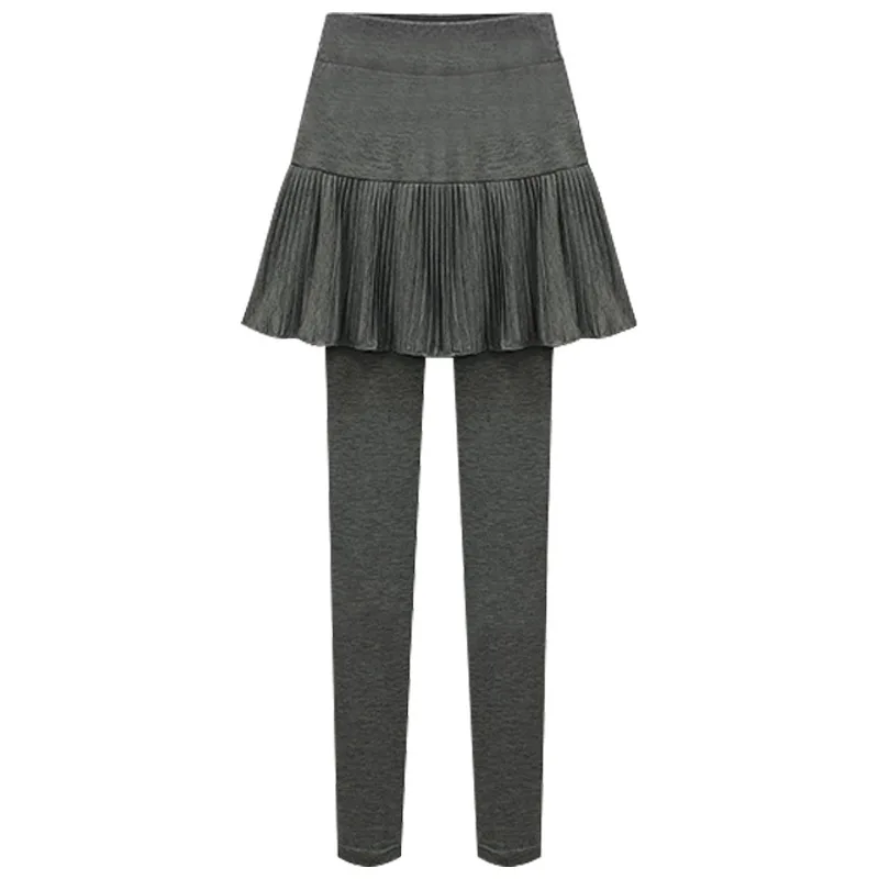 Осенние женские леггинсы с высокой талией тонкие эластичные небольшие брюки