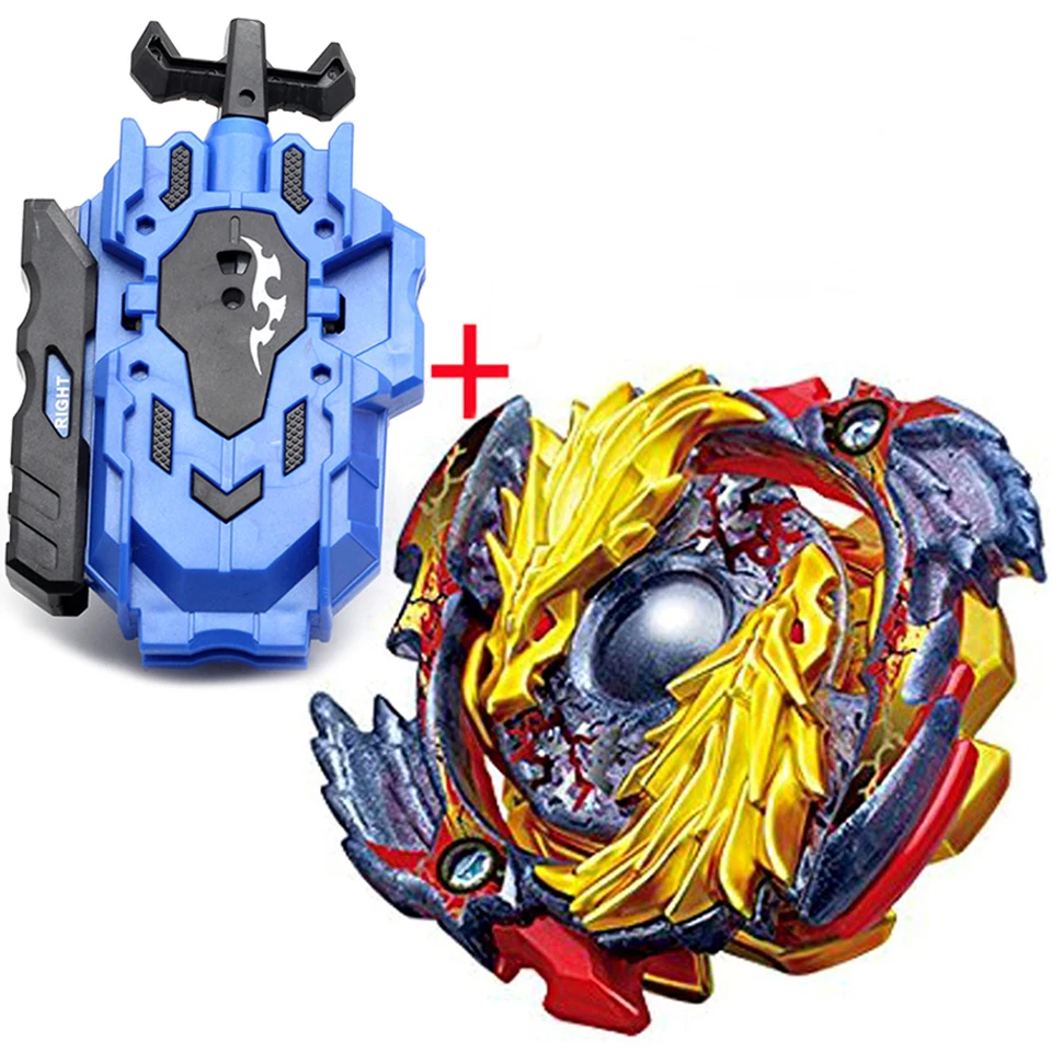 Горячая Beyblade Burst пусковая установка левая и правая двухсторонняя Проводная пусковая машина Bayblade игрушка Bable Drain Fafnir Phoenix Bayblade Рождественский подарок