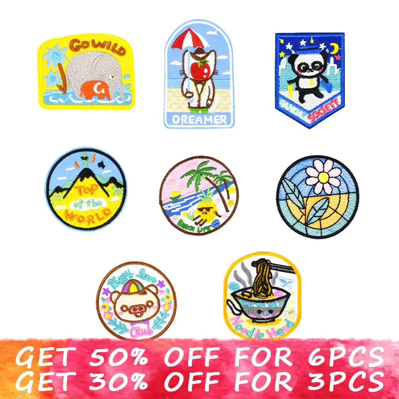 1 шт. патчи для одежды с вышивкой|fashion patches|patches fashionpatches for clothing iron |