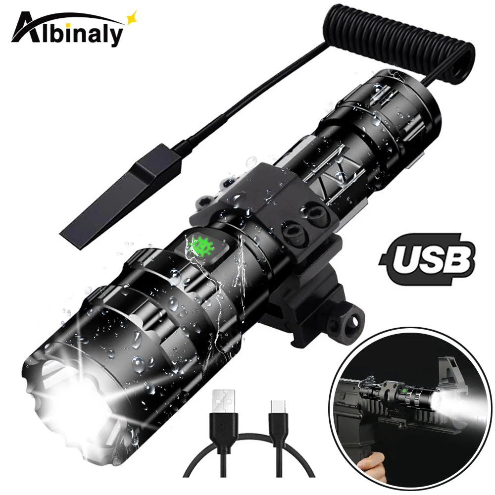 Ультраяркий светодиодный тактисветильник фонарь перезаряжаемый от USB