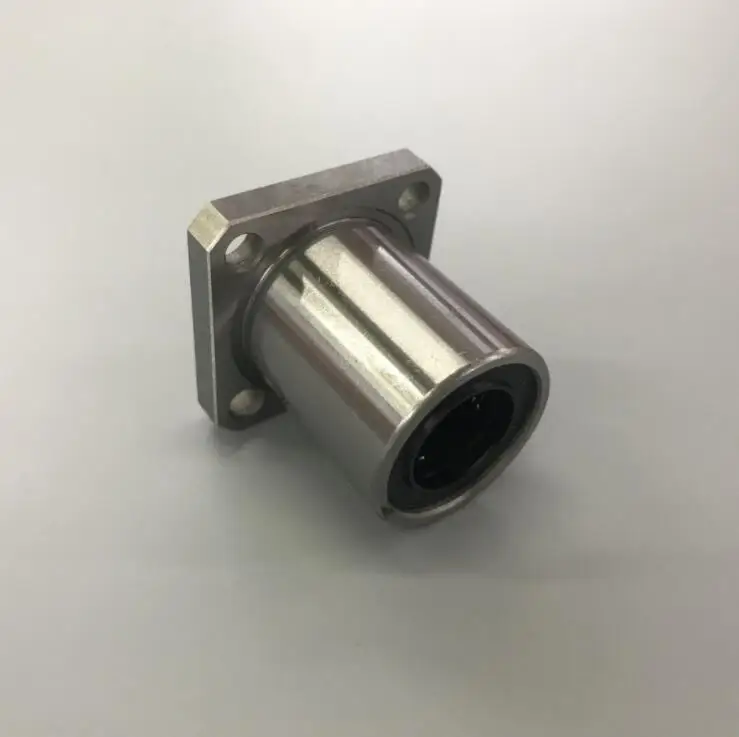 100 шт./лот LMK8UU 8 мм квадратный фланец линейные шарикоподшипники для 3D принтера CNC