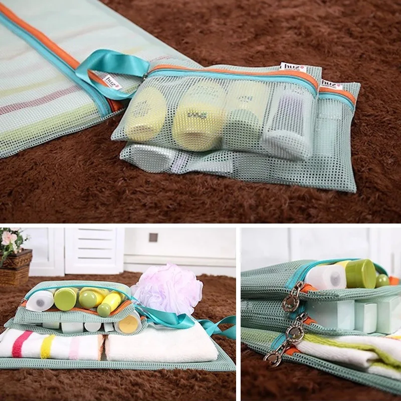 Сетчатая дорожная сумка-Органайзер для хранения одежды 4 шт./компл. | Дом и сад