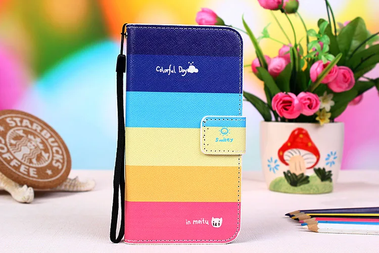 Цветной мультяшный милый защитный чехол для телефона Alcatel OneTouch Pixi First 4024D с