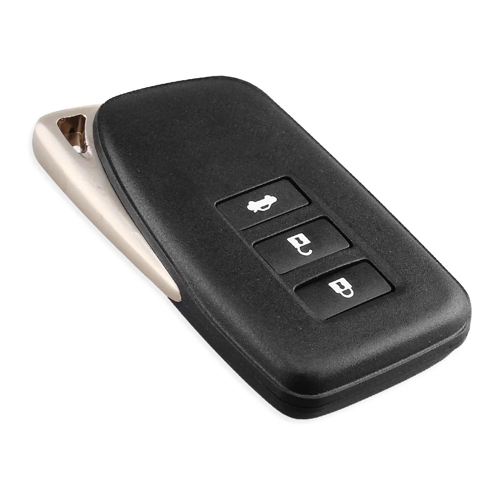 KEYYOU 3 кнопки пустой умный пульт дистанционного ключа оболочки для Lexus ES300H IS ES с запасной ключ полотно пульт автомобильной сигнализации