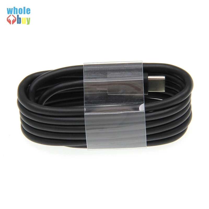 100 шт./лот высокая скорость 1 м черный белый Круглый прямой Тип C Micro 5pin 8pin USB кабель