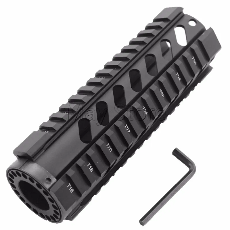Охотничий военный " свободный поплавок Quad Rail сверхмощный поручень для AR. 223/5. 56 M4 AR-15 страйкбол снаряжение винтовка пистолет аксессуары