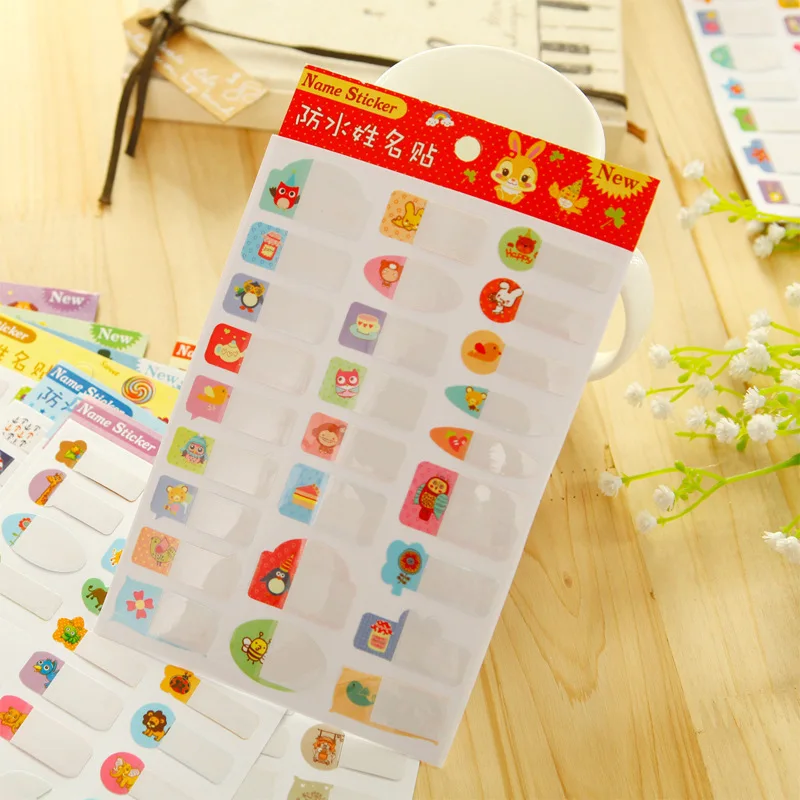 Креативные наклейки с мультяшным названием на стену холодильник|sticker fridge|name wall
