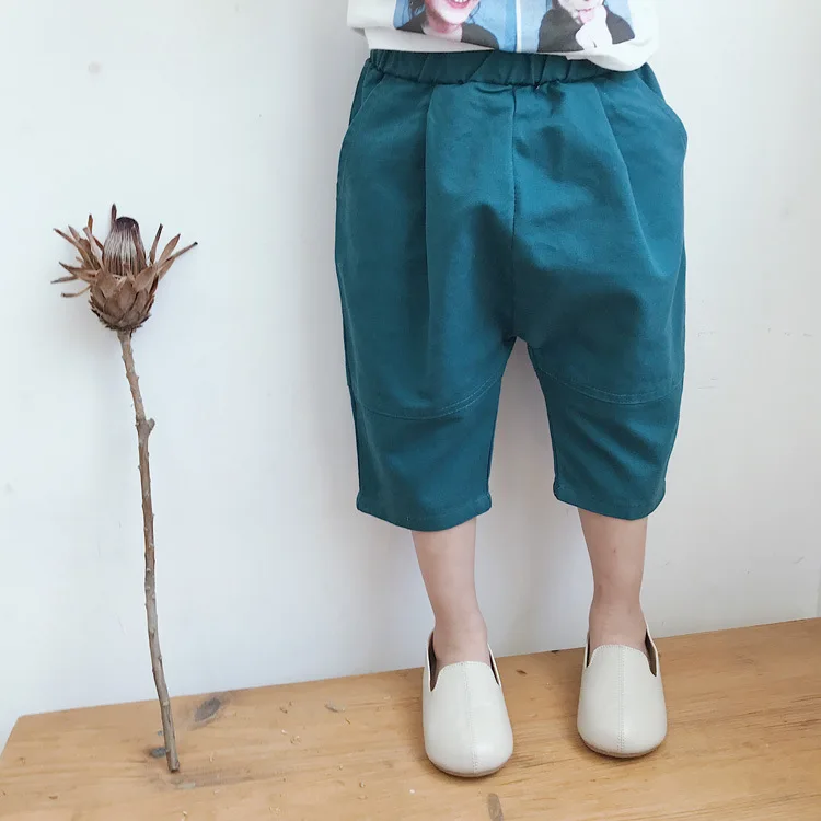 Детские летние повседневные штаны Новинка 2018 года модные хлопковые спортивные