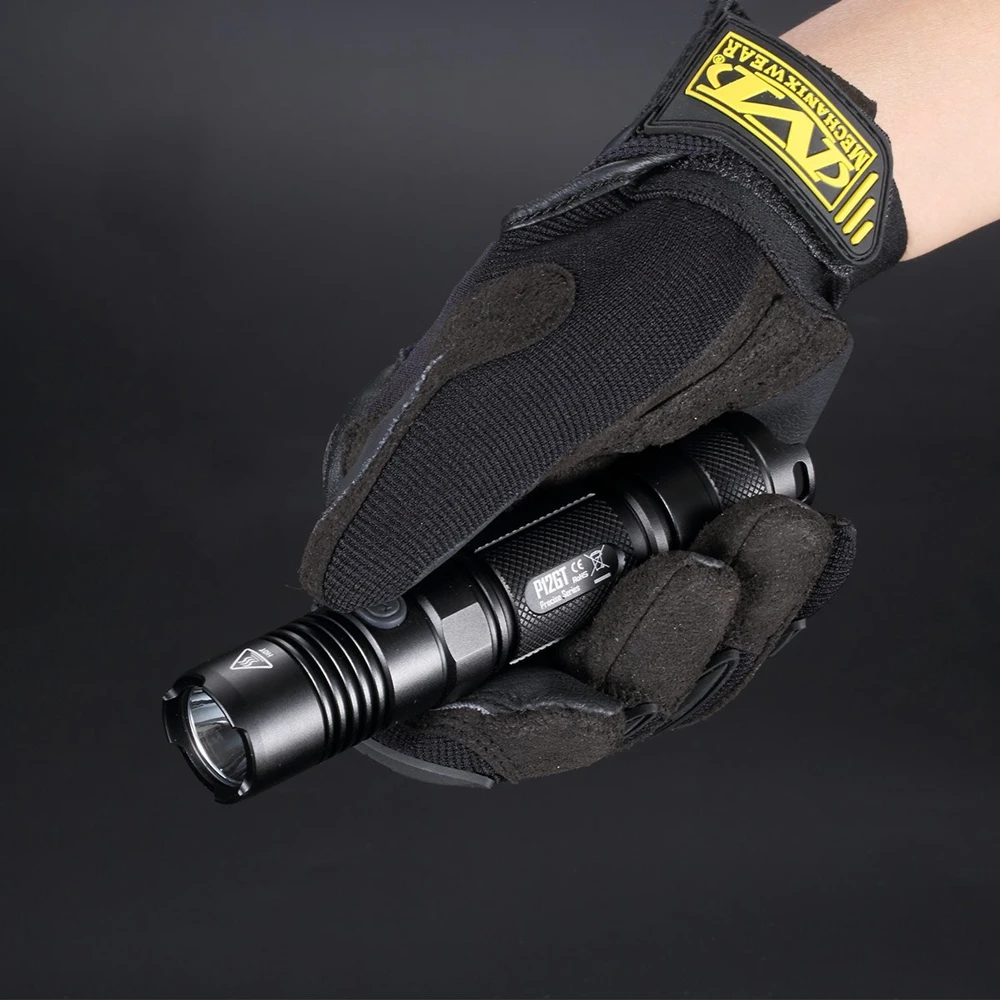 NITECORE P12 P12GT фонарик 2* CR123/1*18650 батарея 7 режимов CREE XP-L HI V3 светодиодный луч 320 м не аккумулятор