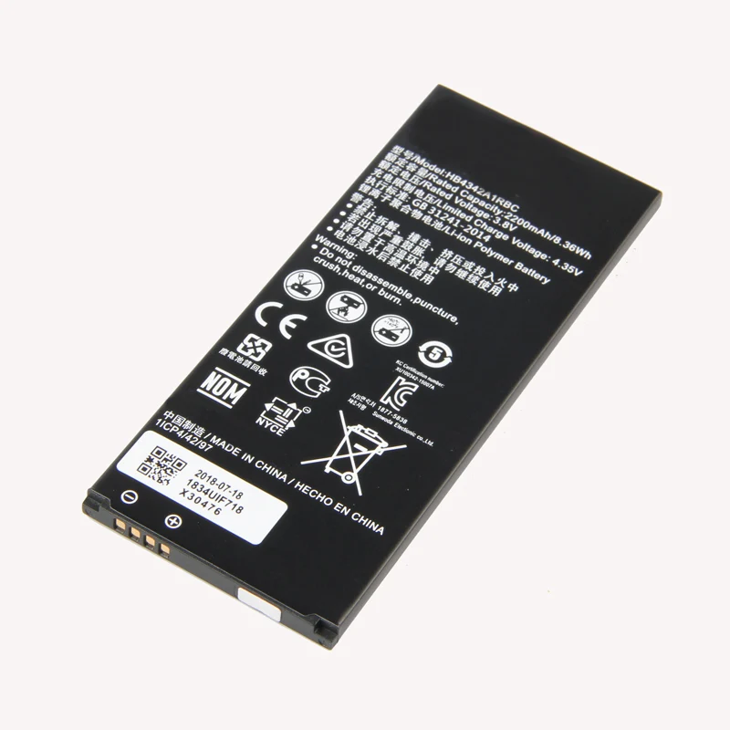 HB4342A1RBC 2200 мАч телефон Батарея для huawei Ascend 5+ Y6 SCL-TL00 CUN-U29 honor 4A honor 5A LYO-L21 y5II Y5 II