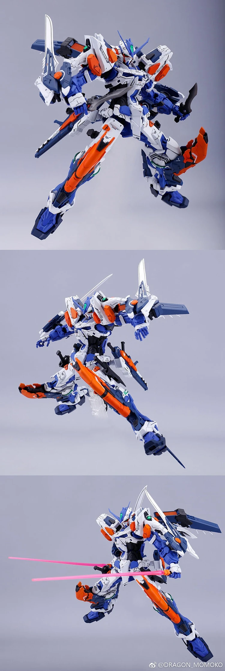 DRAGON_MOMOKO модель 1/100 MG синий запутанный 2 тип L синий ереси 3 Тип можно заменить экшн-фигурка Gundam декоративные детские игрушки