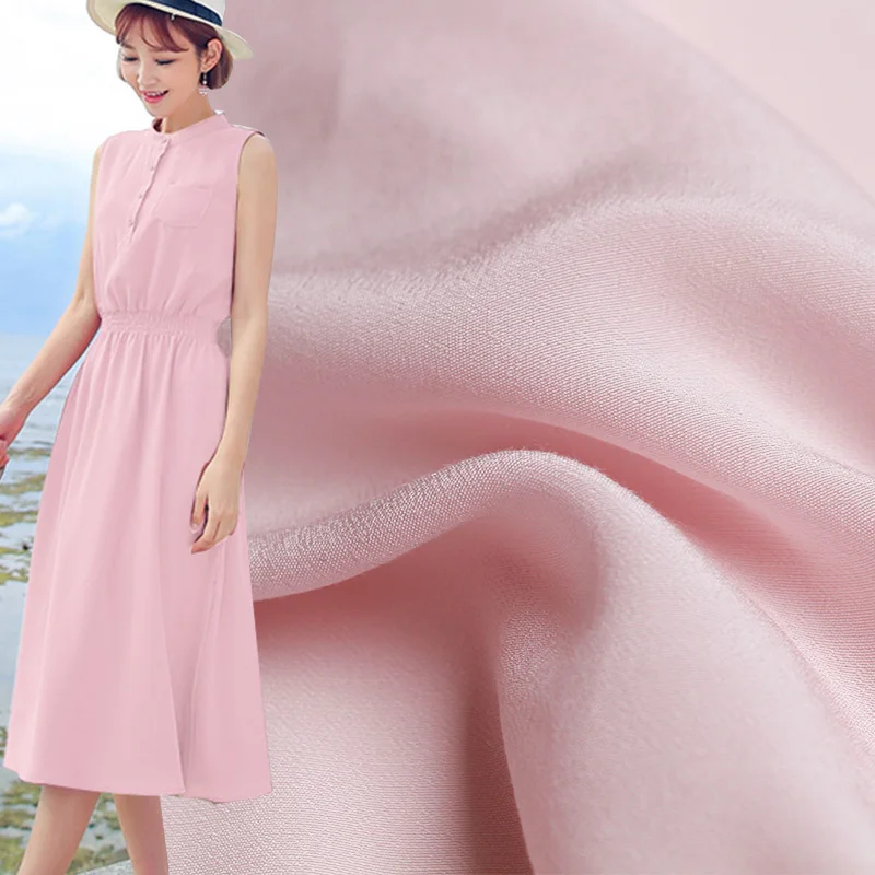 Pearlsilk ширина 140 см искусственная хлопковая ткань крепдешин женская летняя