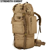 70l large capacity men backpack military backpack high quality waterproof nylon backpacks mens military waterproof travel bag
