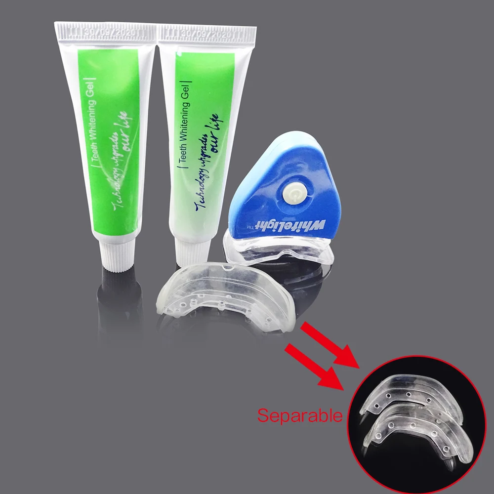 Home Teeth Whitening Brighten Kit White Light Smile Dental Oral Gel | Красота и здоровье