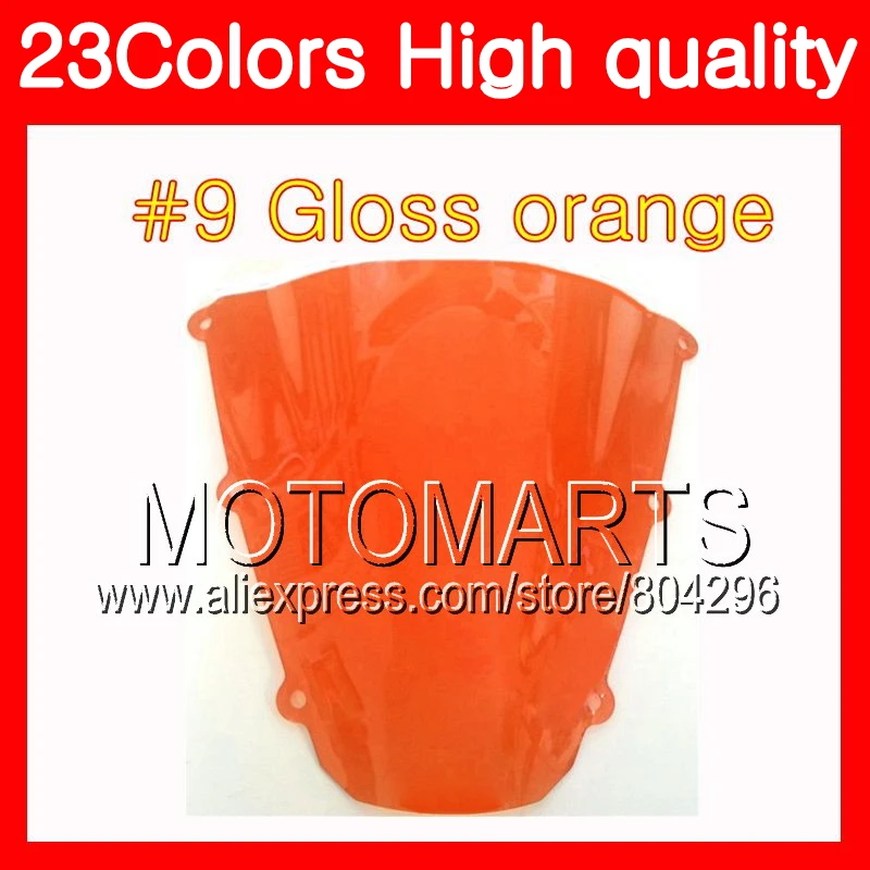 23 Цвета ветрового стекла для Honda nsr125r 87 88 89 90 91 92 93 94 95 96 97 98 99 00 nsr125 R 88 Chrome черный прозрачный дым лобовое стекло - Цвет: NO.9