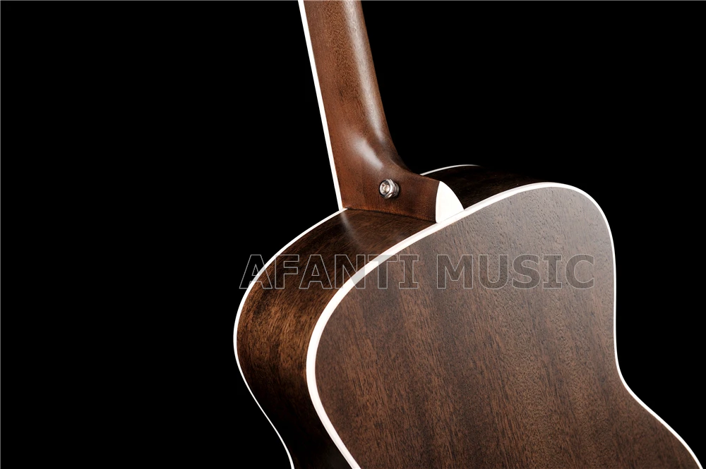 41 дюймов Акустическая/однотонные Африка красное дерево топ/красное сзади и по