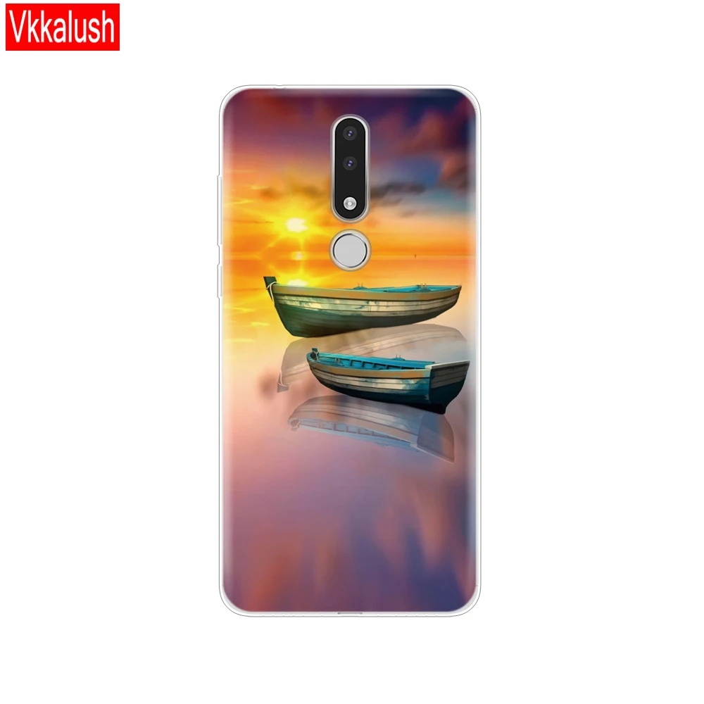 80177 Чехол для телефона Nokia 3,1 Plus, чехол, Забавный мультяшный силиконовый мягкий чехол на заднюю панель Nokia3.1 для Nokia 3,1 Plus, чехол, сумка bock - Color: 80177