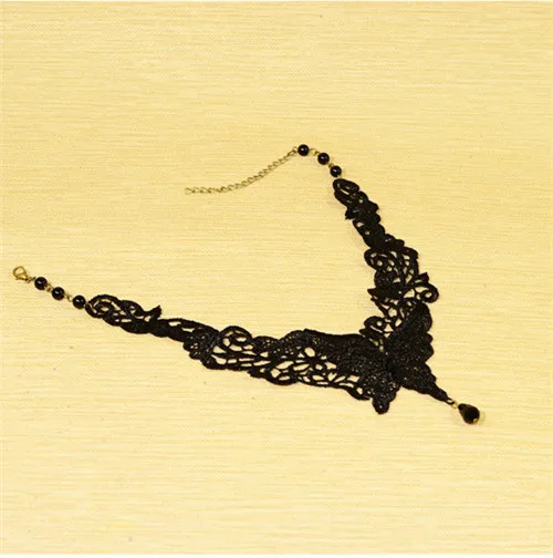 2016 Новинка старинные эффектные ювелирные украшения в готическом стиле черные