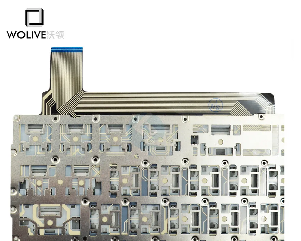 Подлинная A1286 US клавиатура для ноутбука Macbook Pro 1" 2009-2012 год с Подсветка Язык версия замена