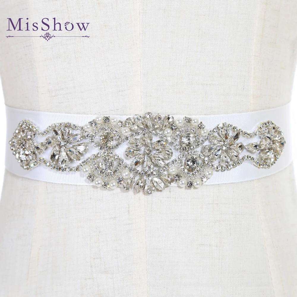 Дешевые ремни для свадьбы Ceinture Cinturon De Novia великолепные тяжелые с бусинами и