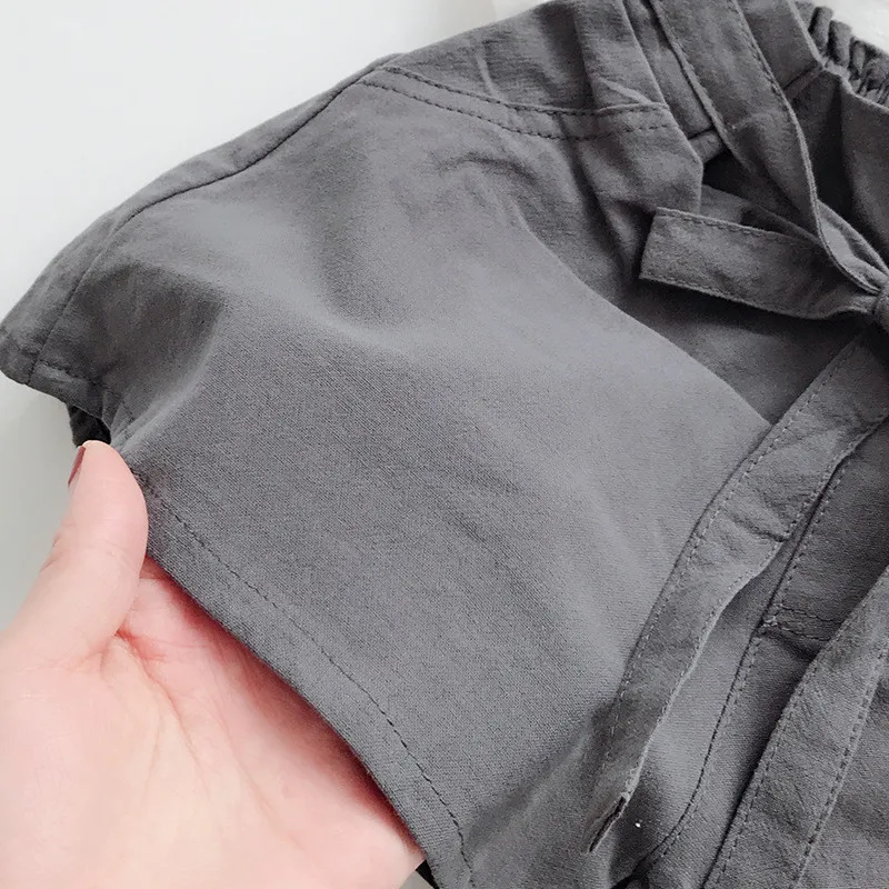 Комплекты для маленьких девочек комплекты 2019 летняя одежда Рубашка без рукавов +