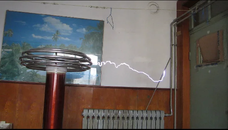 Катушка Tesla на заказ с музыкой искусственная молния Dodge Lightning Dance 1 3 метра|coil pendant|coil