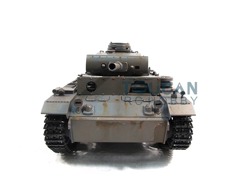 100% Металл Mato 1/16 Panzer III RC Tank KIT Модель инфракрасный Recoil серый 1223 TH00664|rc tank kit|rc tankpanzer iii