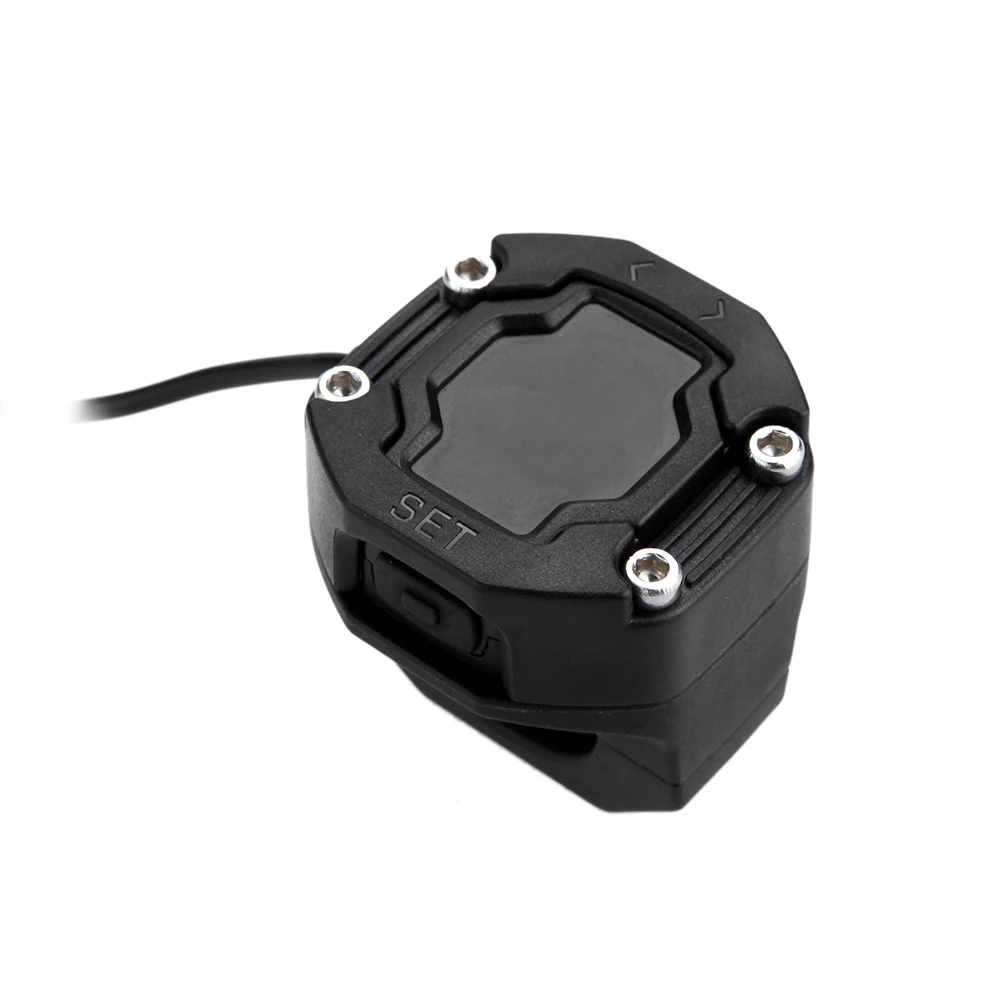 ET-900AE беспроводной DIY TPMS мотоциклетный монитор давления в шинах мото сигнализация водонепроницаемый внешний датчик ЖК-дисплей