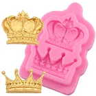 Короны от принцессы королевы, 3D Силиконовая форма, инструменты для украшения торта, кекса, глины, конфета из смолы, супер Лепка