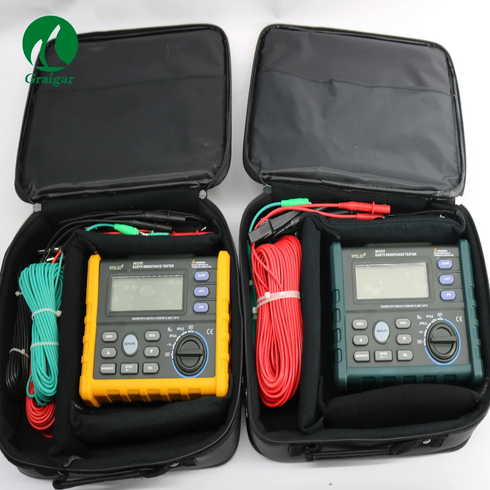 Цифровой измеритель сопротивления заземления MS2302 | Инструменты