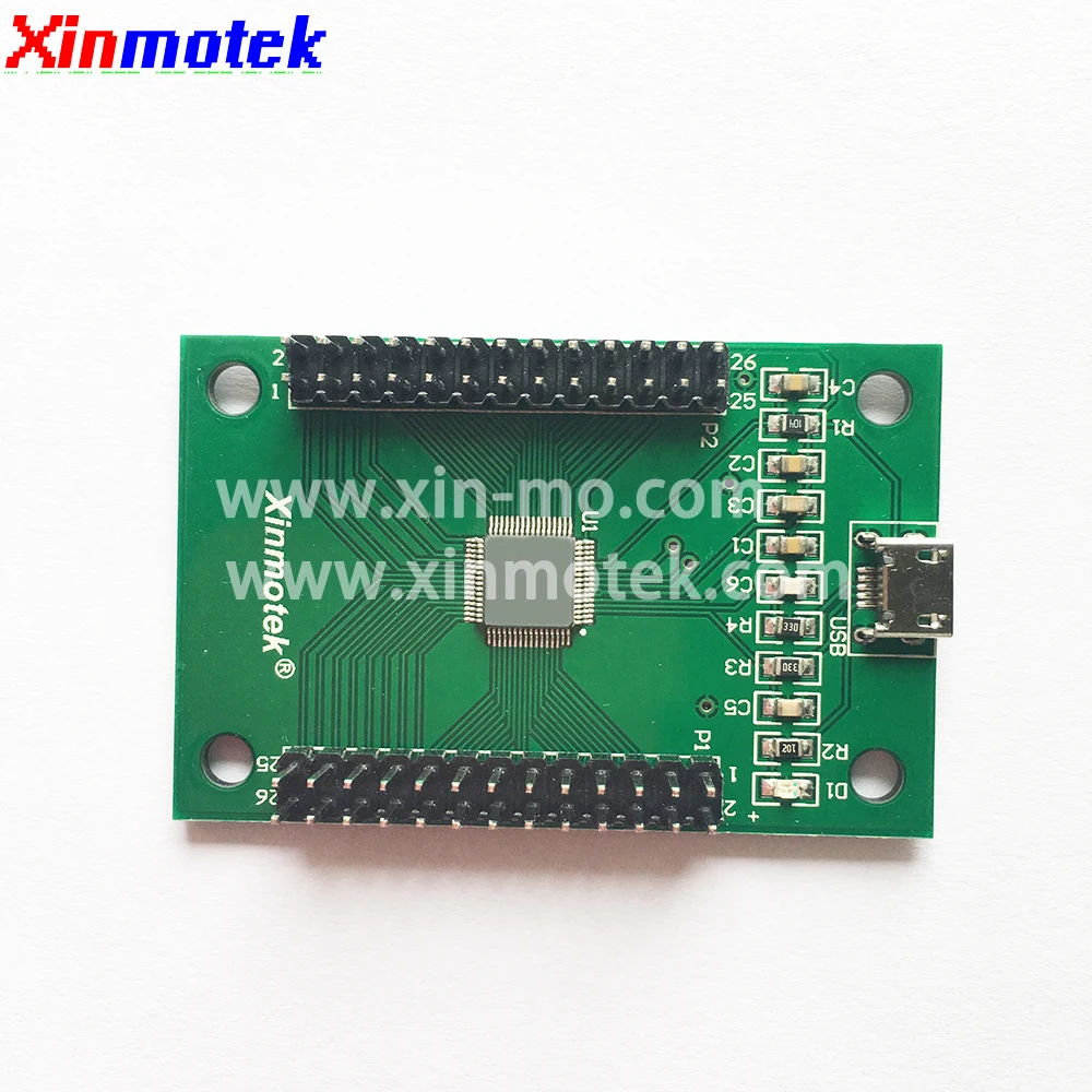Xinmotek XM-11 DIY 2 игрока контроллер со светодиодный/USB для Jamma аркадная игра контроллер/аркадная игра машина аксессуары