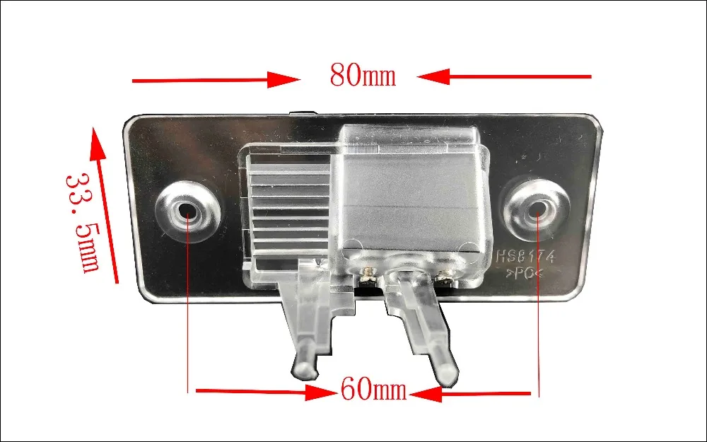 AUTONET резервная камера заднего вида для Volkswagen VW polo седан 2006 2007 2008 2009 2010 2011 Ночное видение/номерной знак камера