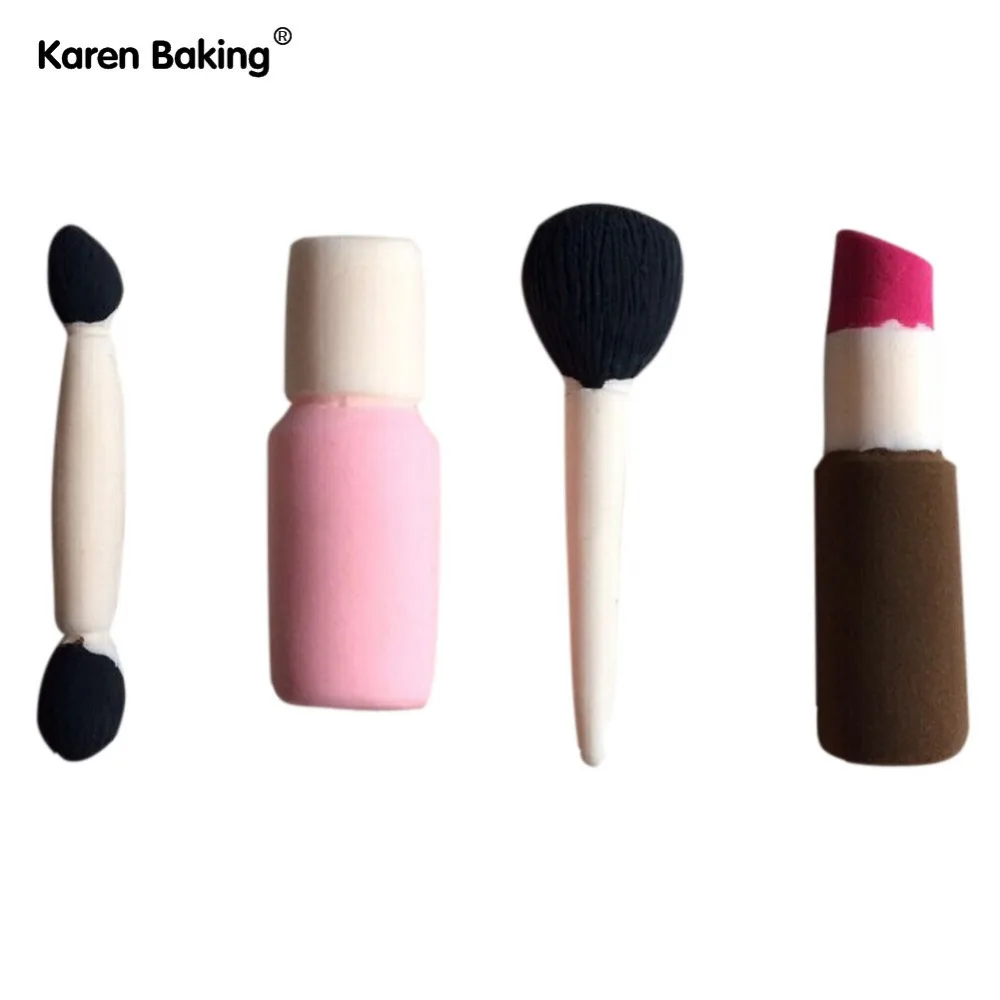 Красивые и модные инструменты для макияжа дизайнерские Fondant формы тортов мыла