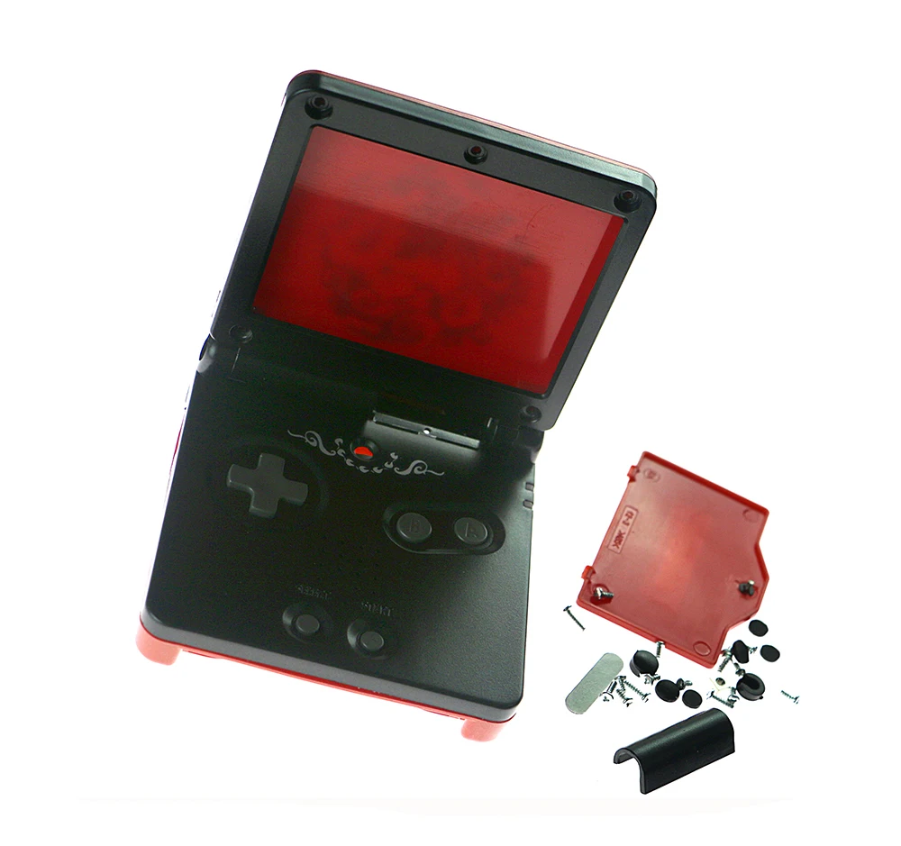 ChengChengDianWan 10 шт Красный Полный корпус Корпус чехол Замена для Gameboy Advance GBA SP чехол|case