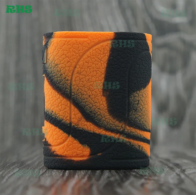 black orange RHS 13 цветов силиконовый чехол для Eleaf iStick Pico 25 85WELLO kit электронная сигарета с толще кожи только пылезащитный - Цвет: black orange