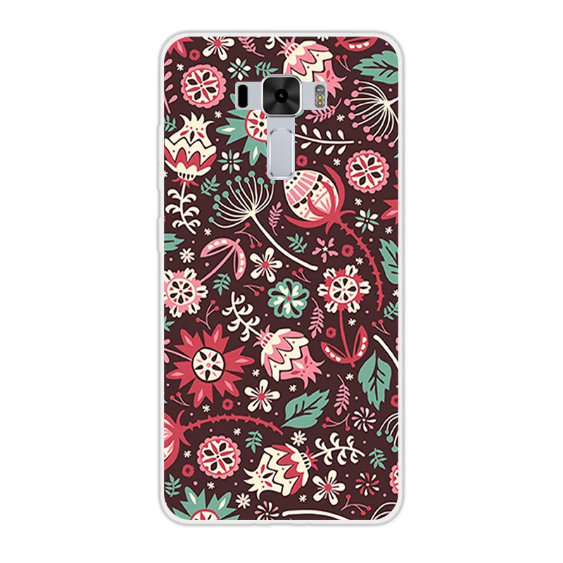 Силиконовый мягкий чехол для Asus Zenfone 3 Laser ZC551KL ZC ZC551 551 551KL KL с жирафом Capa | Мобильные