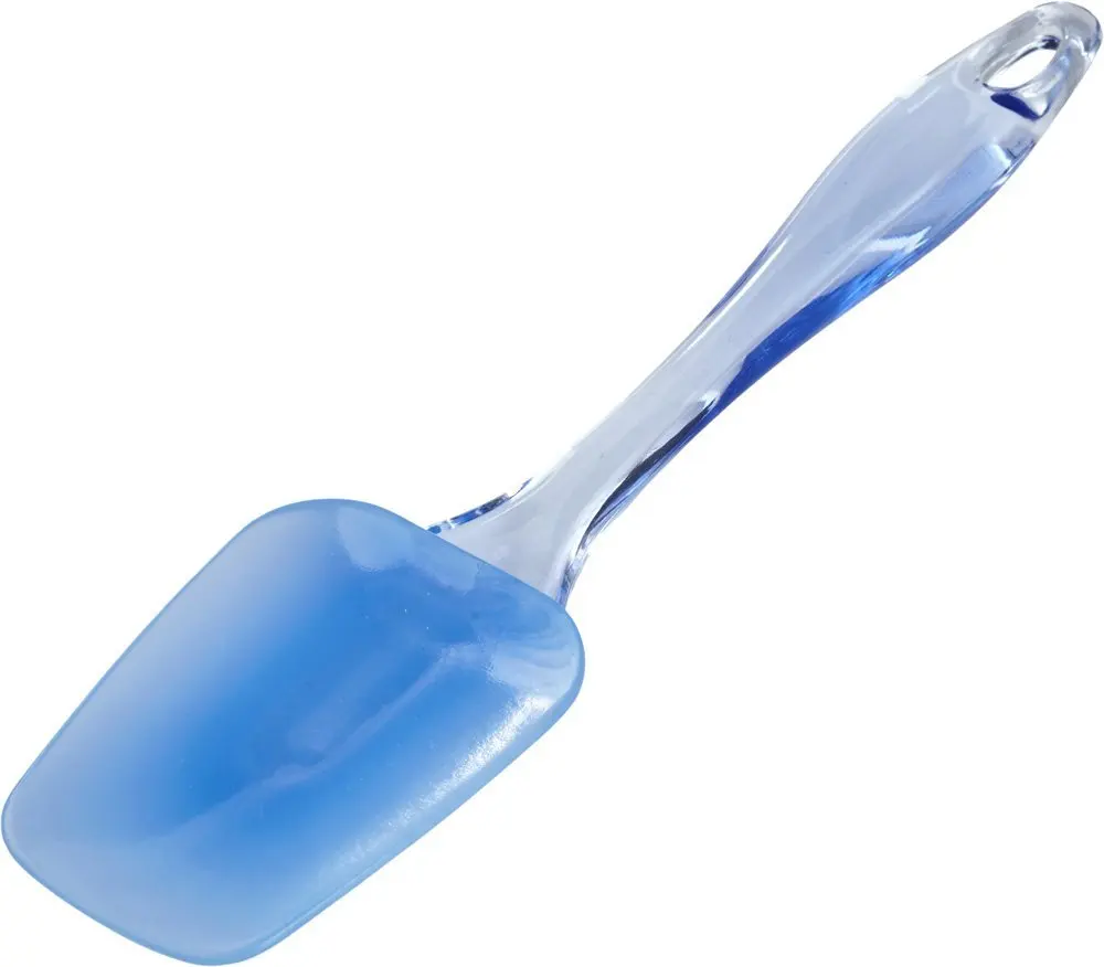 Flex Silicone Heads Spatula Set with Crystal Handle Nonstick Heat Resistant Professional Rubber Scraper Spatulas Mixing | Дом и сад