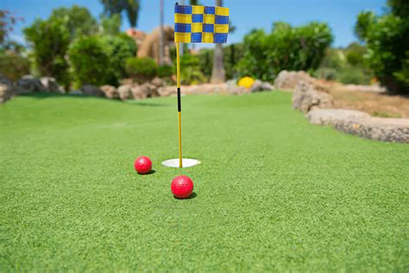 yellow blue plaid CRESTGOLF 1 комплект в упаковке, Набор для игры в гольф на заднем дворике, установка шеста для гольфа с отверстием для гольфа и флагом - Цвет: yellow blue plaid
