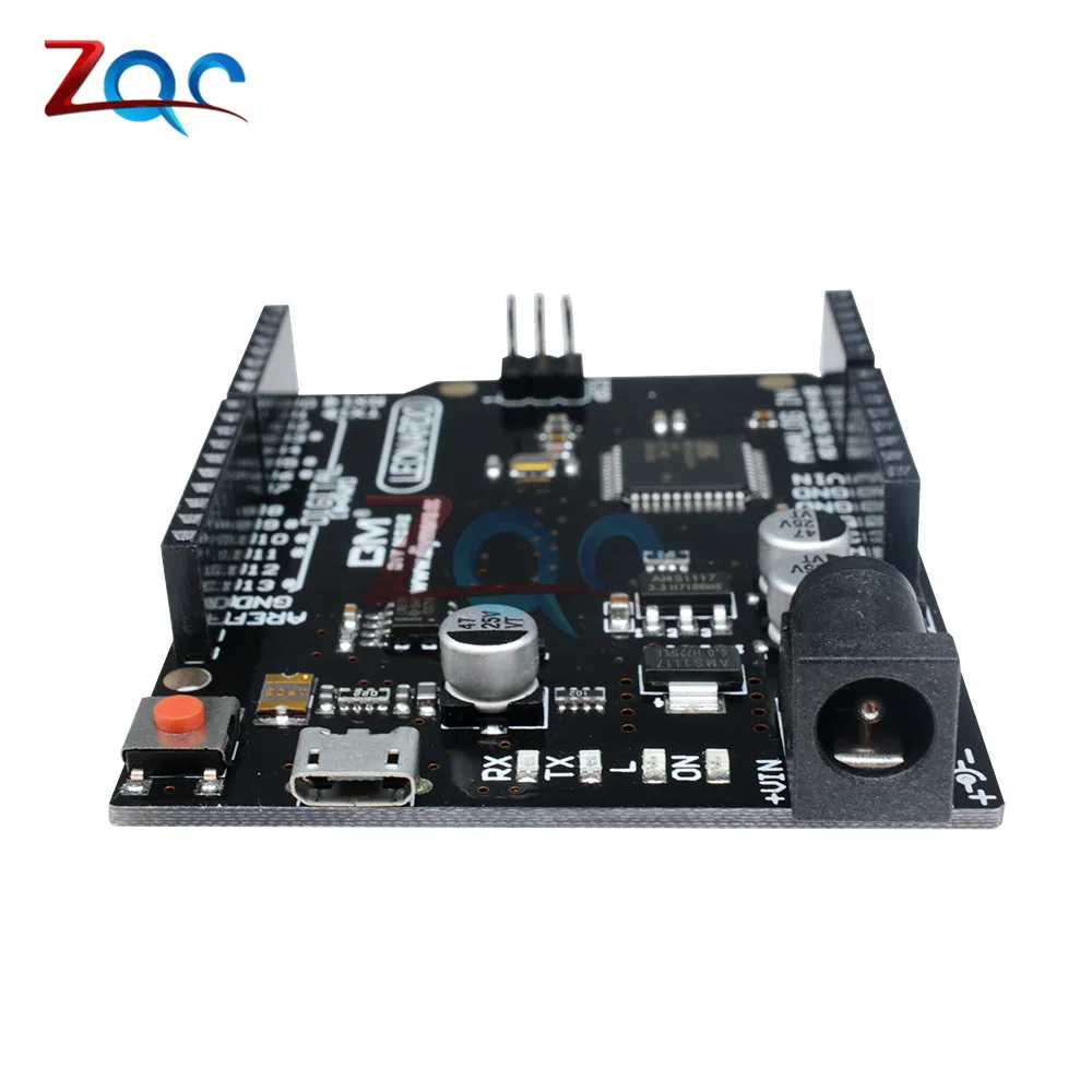 ATMEGA32U4 ATMEGA32U4-AU Leonardo R3 модуль для Arduino макетная плата Pro Micro USB 3 В 5 в 16 МГц PWM канальный