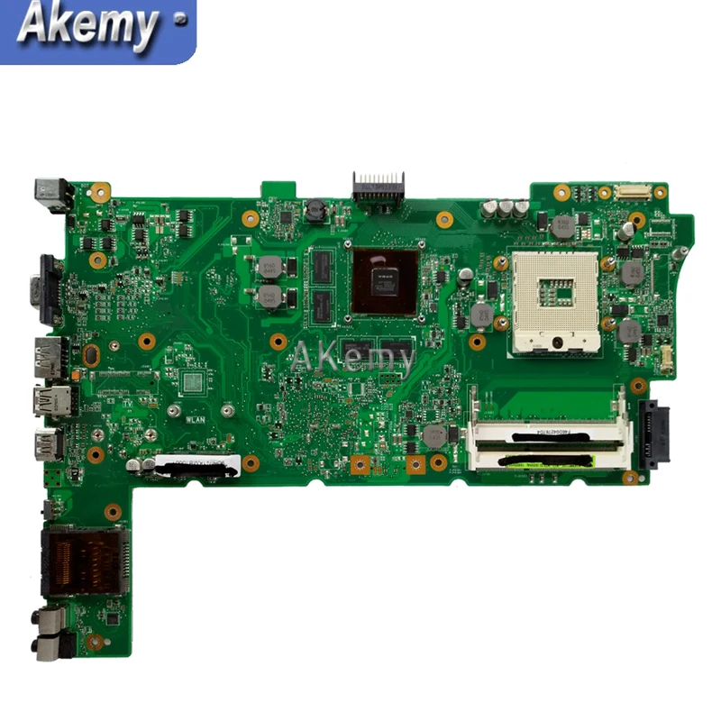 N73SM материнская плата для ноутбука REV.2.0 для ASUS N73SV N73SM N73S PGA989 3 слота оперативной памяти с GT630M/2 ГБ графической DDR3 полный тест
