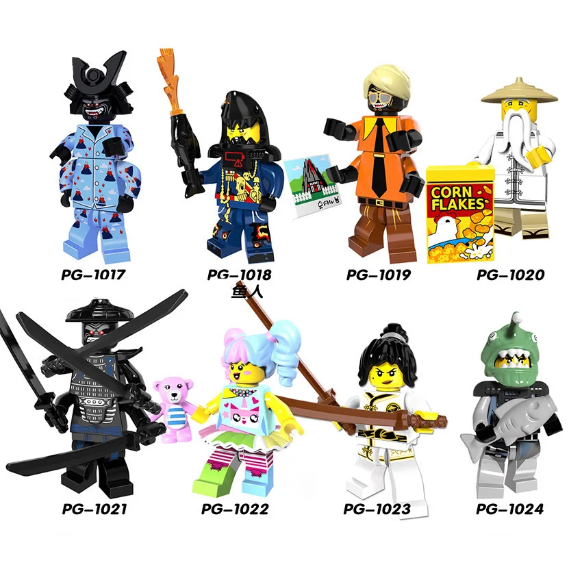 PG8074 Super Heroes ниндзя фильм враг джунгли Garmadon Вэй змея 70612 best образования