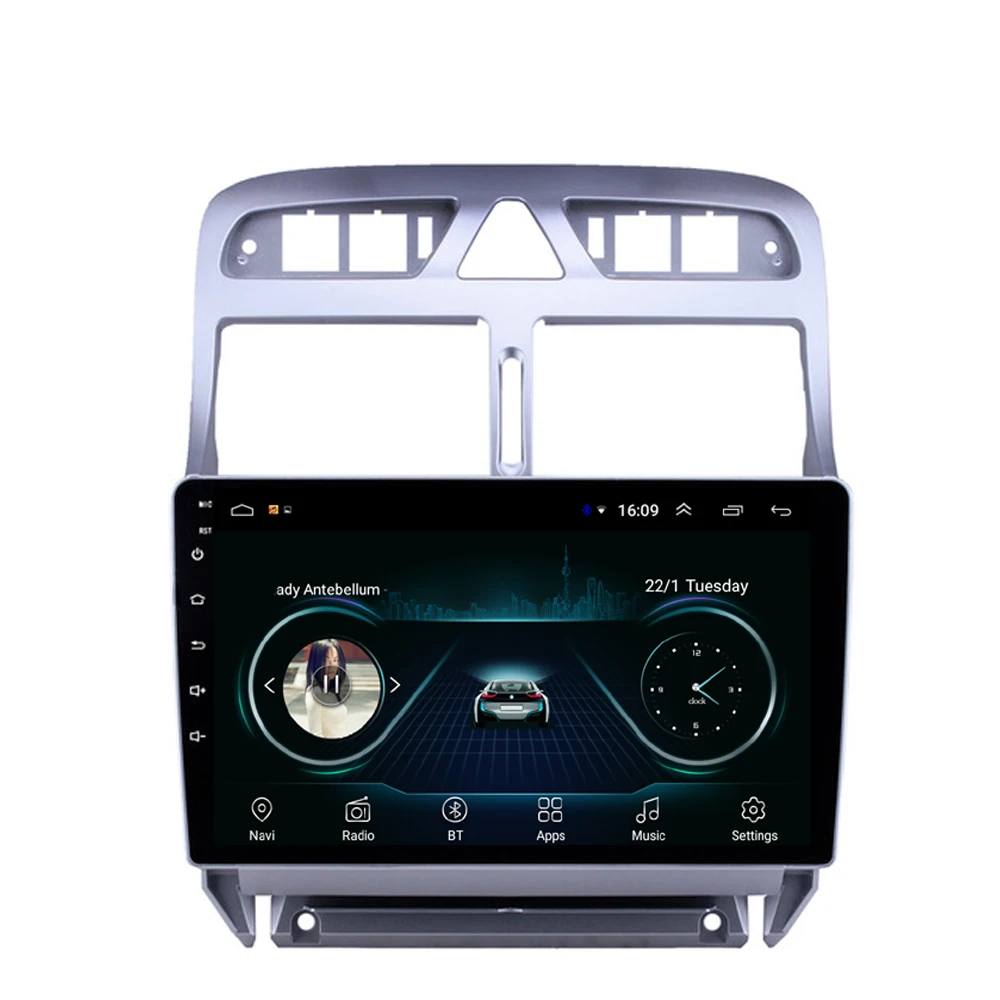 Автомобильный радиоприемник с точной GPS навигацией фронтальная камера