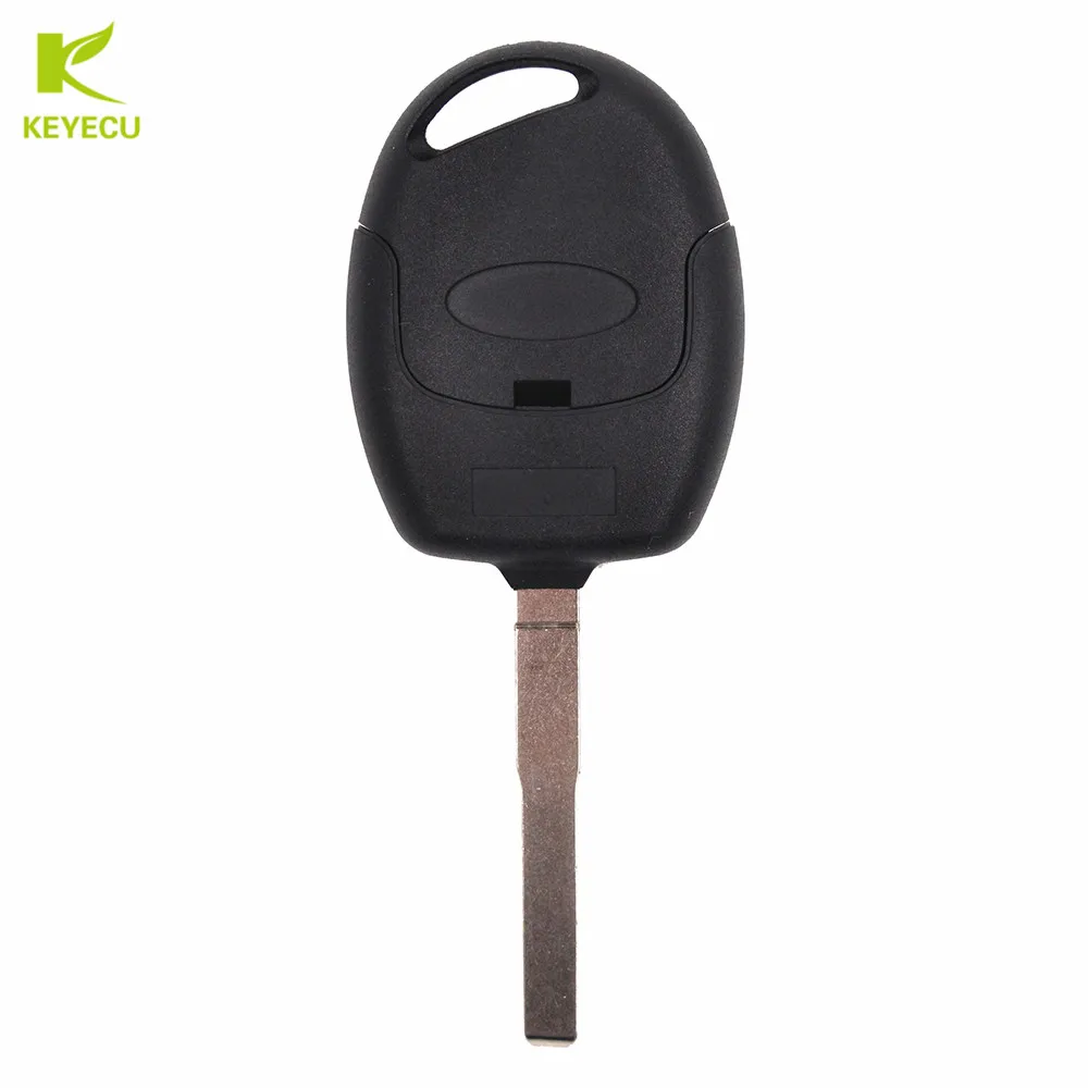 3 кнопочный дистанционный ключ KEYECU 433 МГц 4D63 для Ford Fiesta 2011 2012 2013 + Uncut HU101 Blade FCC