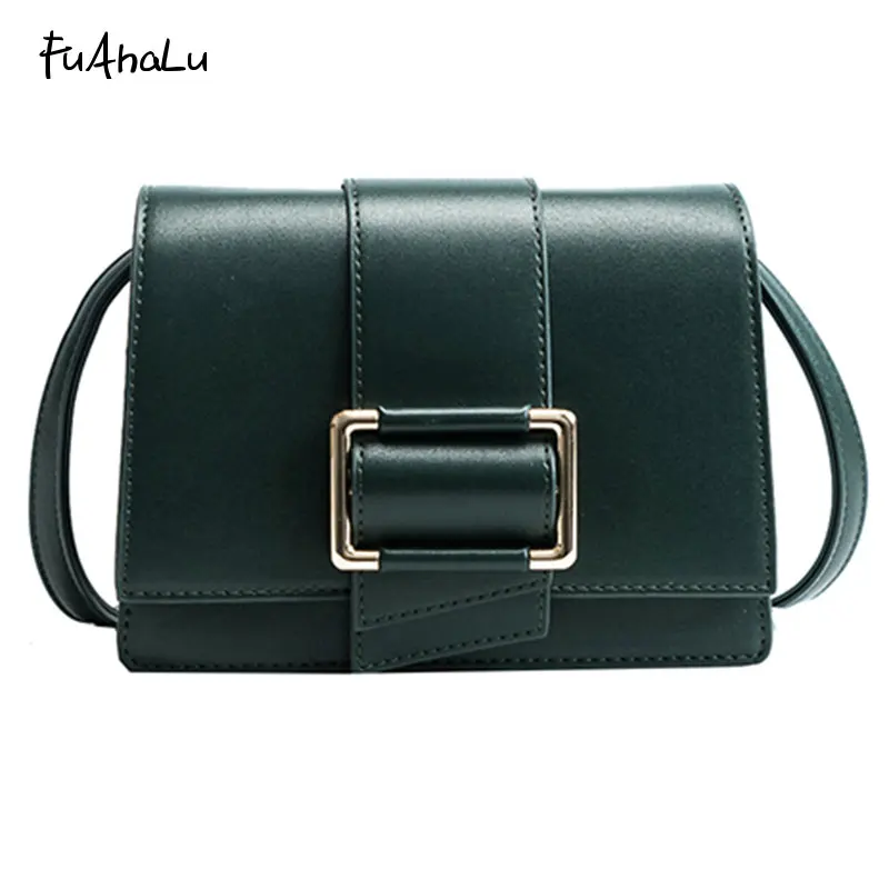 Женская сумка на плечо FuAhaLu с диагональной пряжкой|fashion shoulder bags|shoulder bagsbag f |
