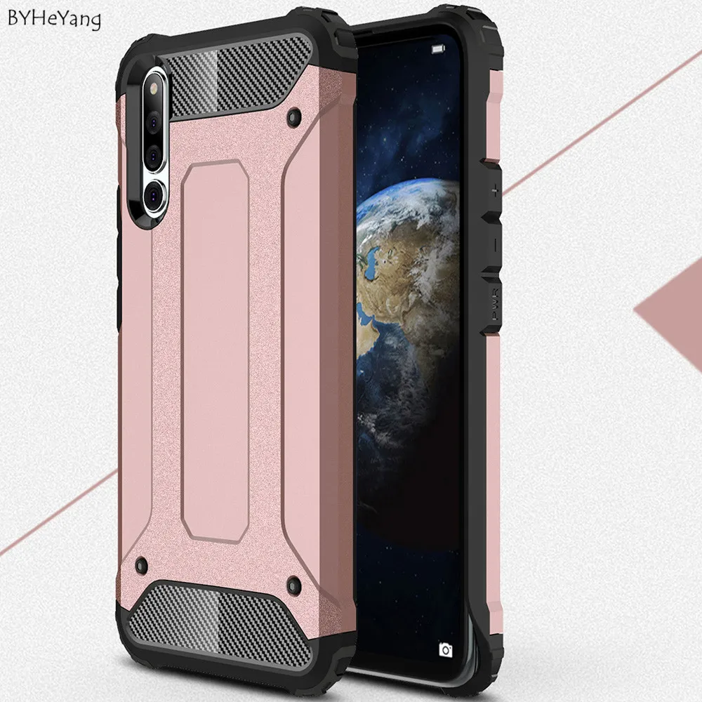 BYHeYang For Huawei Honor Magic 2 Case Luxury Hybrid Heavy Armor Rugged TPU+PC Shockproof Funda Cover case On |