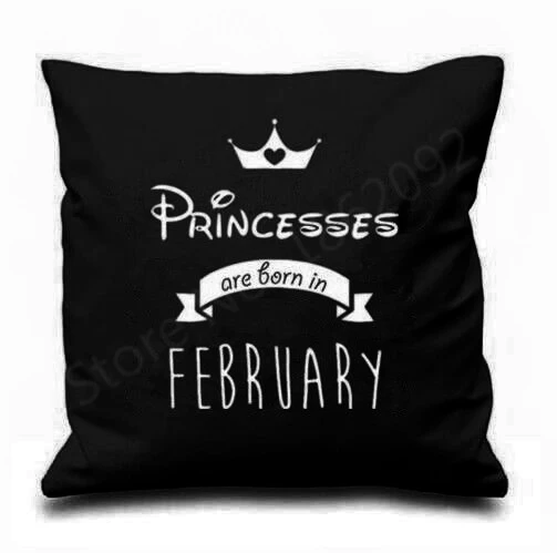 Персонализированная наволочка принцесса девочка подарок на день рождения