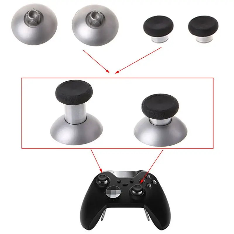2 шт. 3D стик для большого пальца держатель станции аксессуары игр Xbox One Elite
